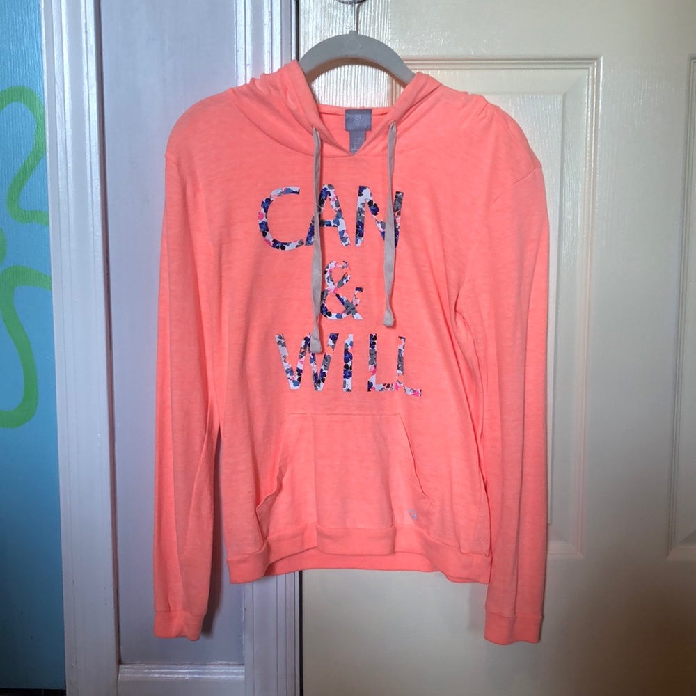 Womens GapFit XS LightPink/SalmonColoredSweatshirt